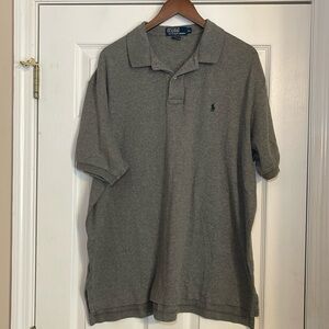 Polo by Ralph Lauren Men's Gray Polo Shirt XL
